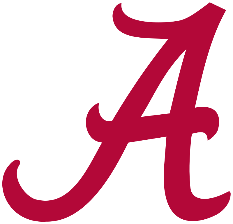 A red, stylized letter "A" with curving lines, resembling a script or calligraphic font, on a white background, symbolizing partnerships and affiliations.